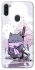 Чохол на Samsung Galaxy M11 Samurai cat фото 1 Чохол на Samsung Galaxy M11 Samurai cat фото 1 з 1