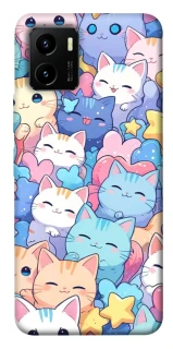 Чехол на Vivo Y15s Funny Kittens ver.3 фото 1 из 1
