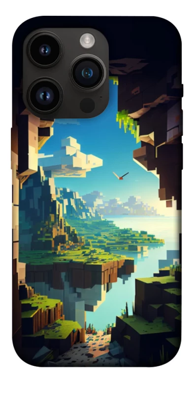 Чохол на Apple iPhone 14 Pro (6.1") Minecraft sunrise фото 1 з 1