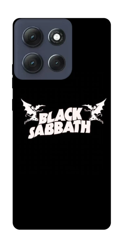 Чохол на Motorola Moto G86 Power Black Sabbath logo ver.2 фото 1 з 1