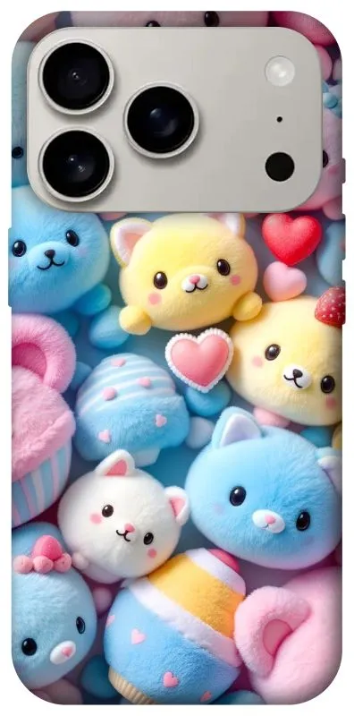 Чехол на Apple iPhone 18 Pro Soft toys фото 2 из 2
