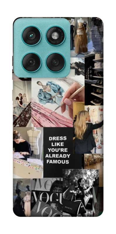 Чехол на Motorola Edge 60 Fusion Fashion collage ver.11 фото 1 из 1
