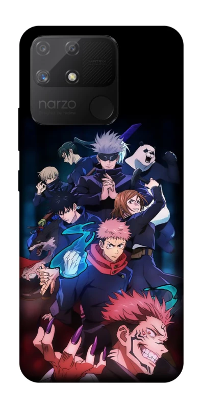 Чехол на Realme Narzo 50A Magic battle фото 1 из 1