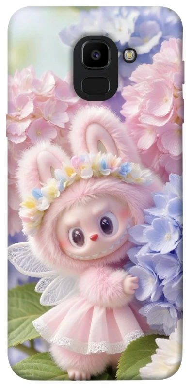 Чохол на Samsung J600F Galaxy J6 (2018) Labubu & Flowers ver.1 фото 1 з 1