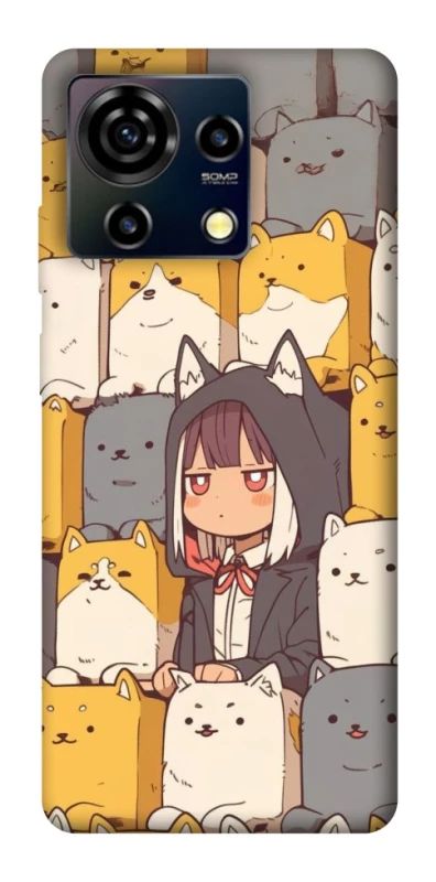 Чохол на ZTE Blade V50 Vita Like a cat фото 1 з 1