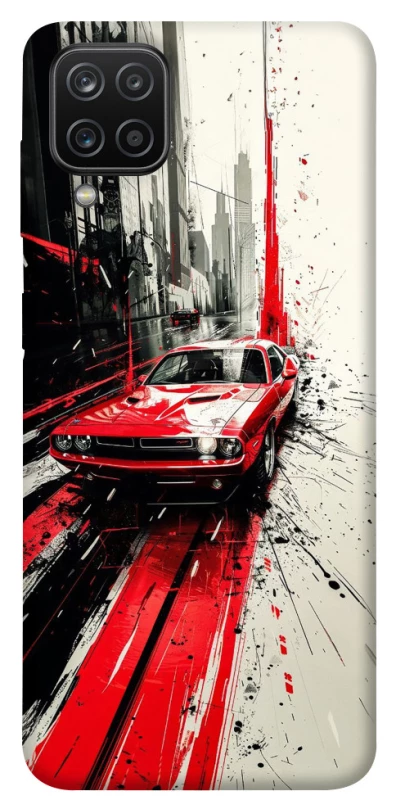 Чехол на Samsung Galaxy A12 Painted Mustang фото 1 из 1