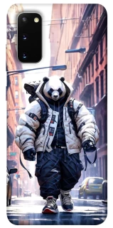 Чехол на Samsung Galaxy S20 Панда курьер фото 1 из 1