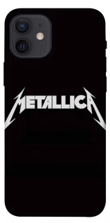 Чехол на Apple iPhone 12 (6.1") Metallica logo фото 1 Чехол на Apple iPhone 12 (6.1") Metallica logo фото 1 из 1