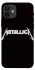 Чохол на Apple iPhone 12 (6.1") Metallica logo фото 1 з 1