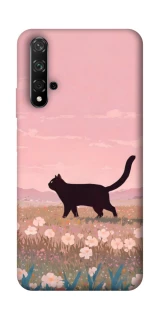 Чохол на Huawei Honor 20 / Nova 5T cat on a field фото 1 з 1