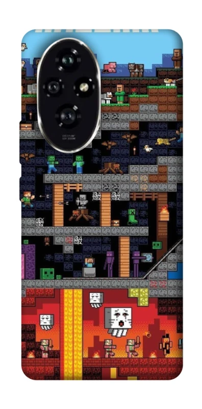 Чохол на Honor 200 Minecraft фото 1 з 1