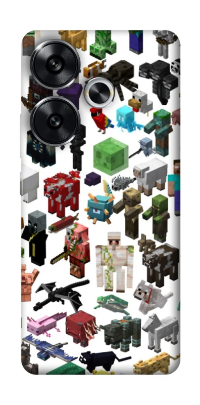 Чохол на Xiaomi Poco F6 Minecraft v4 фото 1 з 1