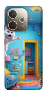Чохол на Oppo A5 Pro 4G crazy cat фото 1 з 1