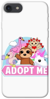 Чехол на Apple iPhone 7 / 8 (4.7") Adopt Me Pets Logo фото 1 из 1