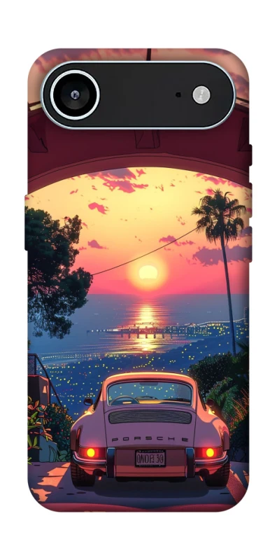 Чехол на Apple iPhone 17 Air (6.5") Porsche at sunset фото 1 из 1