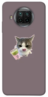 Чохол на Xiaomi Mi 10T Lite / Redmi Note 9 Pro 5G cat matcha фото 1 з 1