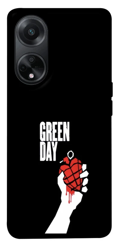 Чохол на Oppo A98 Green Day logo фото 1 з 1