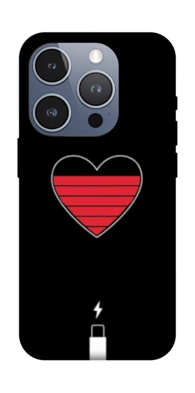 Чехол на Apple iPhone 16 Pro Charge your heart фото 1 из 1