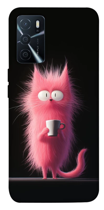 Чехол на Oppo A16s / A16 Розовый котёнок фото 1 из 1