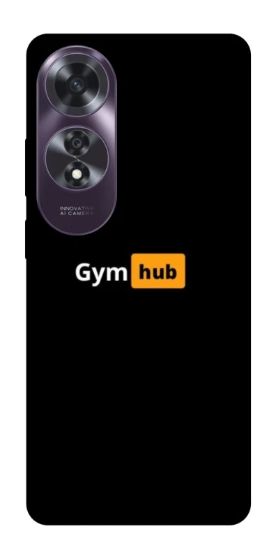 Чехол на Oppo A60 Gym hub фото 1 из 1