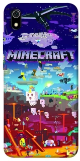 Чехол на Xiaomi Redmi 7A Minecraft world фото 1 из 1