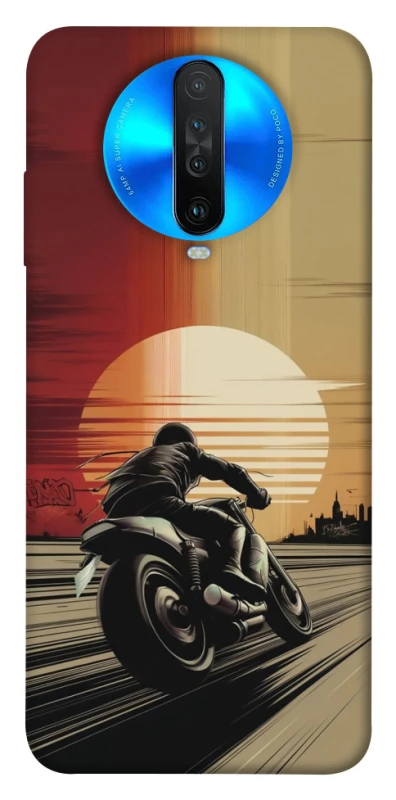 Чехол на Xiaomi Redmi K30 Motorcycle фото 1 из 1