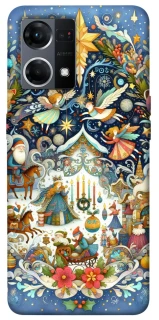 Чехол на Oppo Reno 7 4G Christmas spirit ver.11 фото 1 из 1