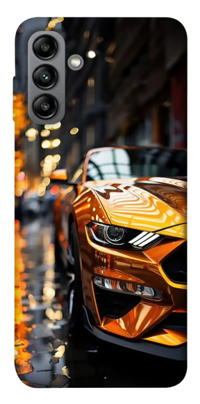Чохол на Samsung Galaxy A04s Golden sports car фото 1 з 1