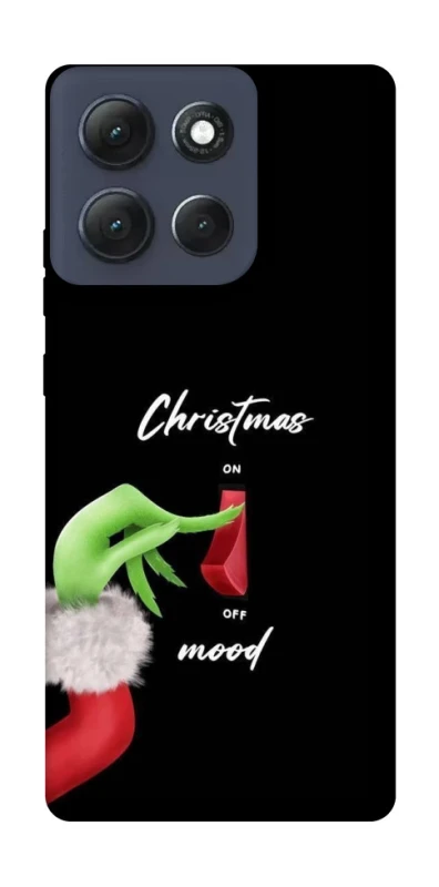 Чохол на Motorola Moto G86 Power Grinch mood фото 1 з 1