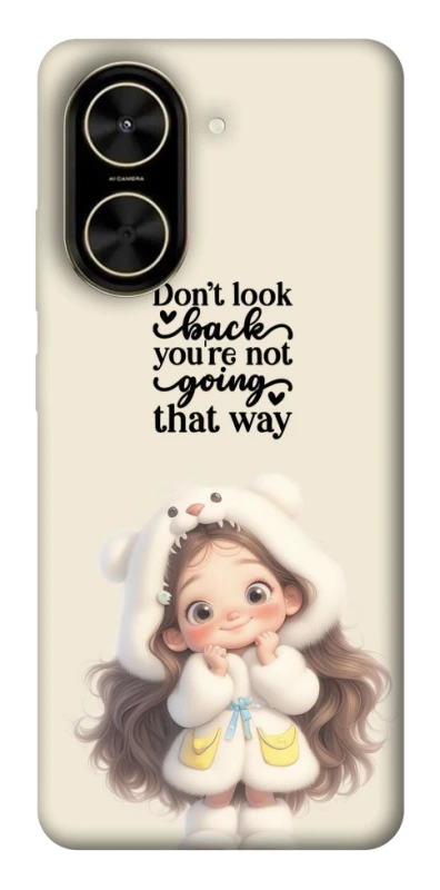 Чохол на Xiaomi Poco C71 Don't look back фото 1 з 1