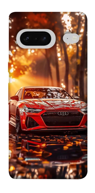 Чехол на Google Pixel 7 Audi at sunset фото 1 из 1