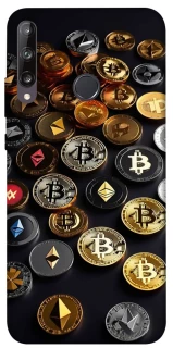 Чехол на Huawei P40 Lite E Many coins фото 1 из 1