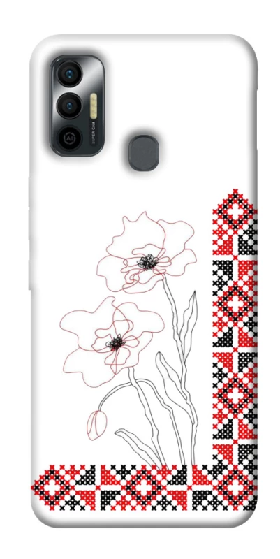Чехол на TECNO Spark 7 Вышиванка на смартфон фото 1 из 1