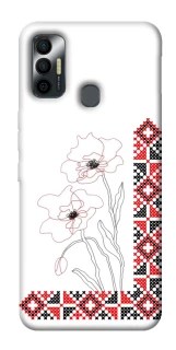Чехол на TECNO Spark 7 Вышиванка на смартфон фото 1 из 1