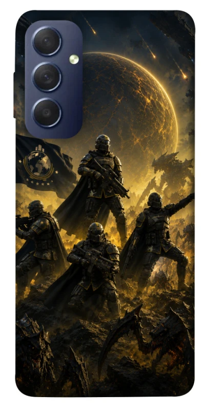 Чохол на Samsung Galaxy M54 5G HELLDIVERS ver.2 фото 1 з 1