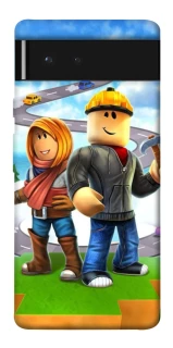 Чехол на Google Pixel 6 Roblox Builder Adventure фото 1 из 1
