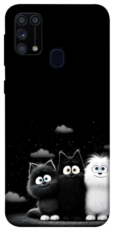 Чохол на Samsung Galaxy M31 Three Cats фото 1 з 1