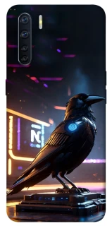 Чехол на Oppo A91 Cyber Raven фото 1 из 1