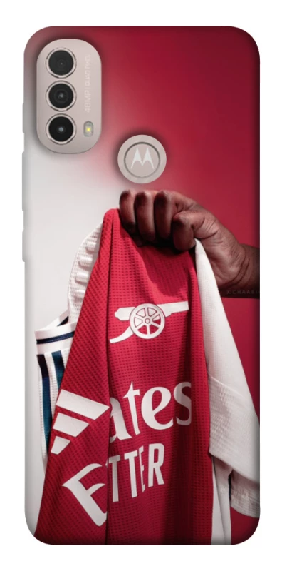 Чохол на Motorola Moto E40 FC Arsenal v3 фото 1 з 1