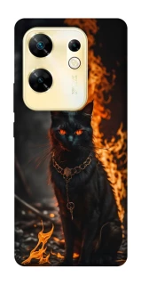 Чохол на Infinix Zero 30 4G Вогняний кіт фото 1 з 1