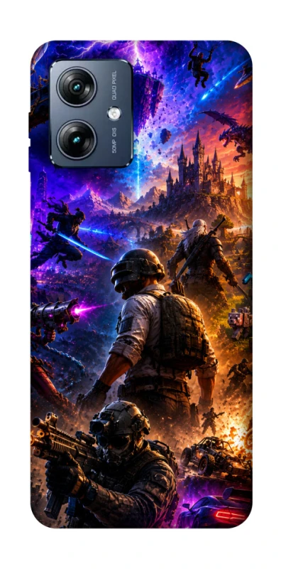 Чехол на Motorola Moto G54 Power My Games фото 1 из 1