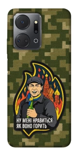 Чехол на Huawei Honor X7a Ну мне нравится как оно горит фото 1 из 1