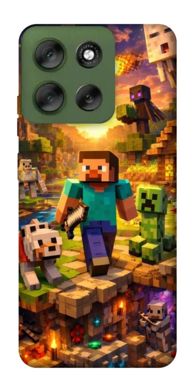 Чохол на Motorola Moto G56 5G Minecraft v6 фото 1 з 1