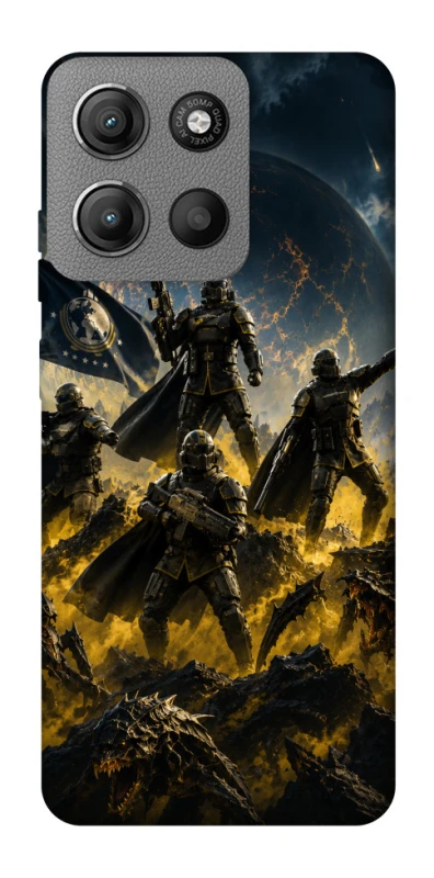 Чохол на Motorola Moto G15 4G HELLDIVERS фото 1 з 1