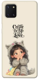 Чохол на Samsung Galaxy Note 10 Lite (A81) Create the life you love фото 1 з 1