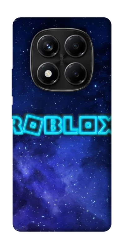 Чохол на Xiaomi Redmi Note 14 Pro 4G Roblox Space Logo Blue фото 1 з 1