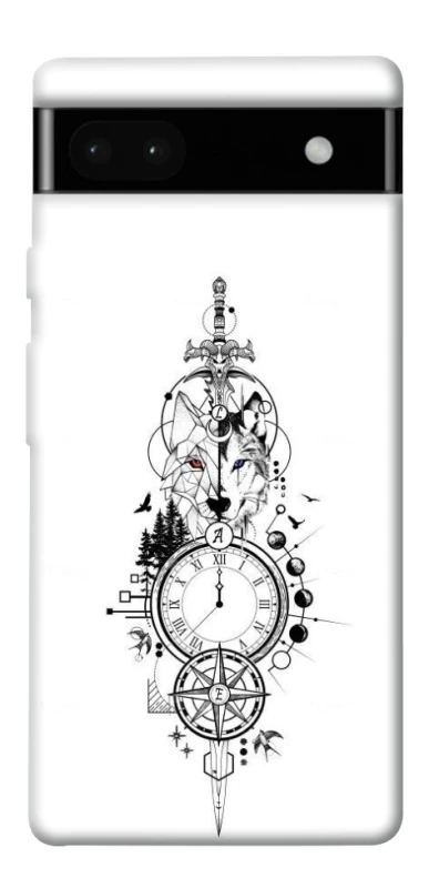 Чехол на Google Pixel 6a Tattoo ver.8 фото 1 из 1