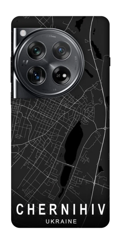 Чехол на OnePlus 12 Chernihiv map фото 1 из 1