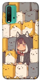 Чехол на Xiaomi Redmi Note 9 4G / Redmi 9 Power Like a cat фото 1 из 1