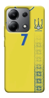 Чохол на Xiaomi Redmi Note 13 4G UA-Football ver.3 фото 1 з 1
